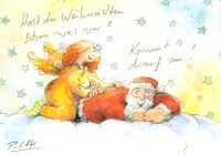 Briefkarte Peter Gaymann Hast Du Weihnachten schon was vor