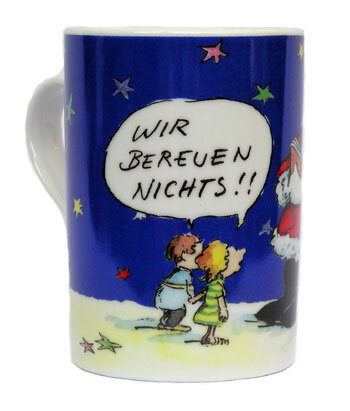 Peter Gaymann Kaffeebecher Wir bereuen nichts