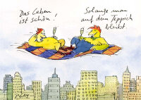 Postkarte Peter Gaymann Das Leben schön