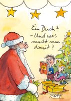 Peter Gaymann Postkarte Weihnachten Ein Buch?