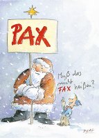 Peter Gaymann Postkarte Weihnachten Pax