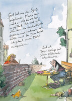 Postkarte Peter Gaymann VHS-Kurse