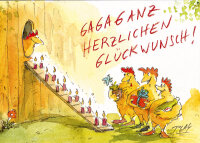 Postkarte Peter Gaymann Gagaganz